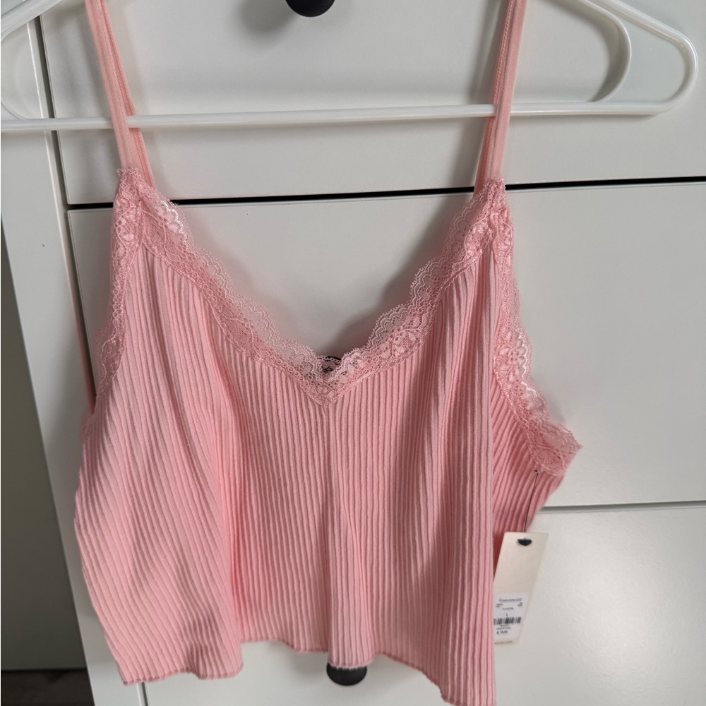 Francesca's Collections Coral Lace Cami